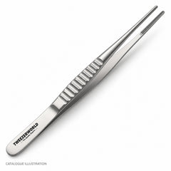 TWEEZER WORLD DeBakey long forceps, reverse view — catalogue illustration; sample geometry pending verification