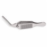 Diethrich Bulldog Clamp – Angled, 12 mm Tip — catalogue illustration on white background