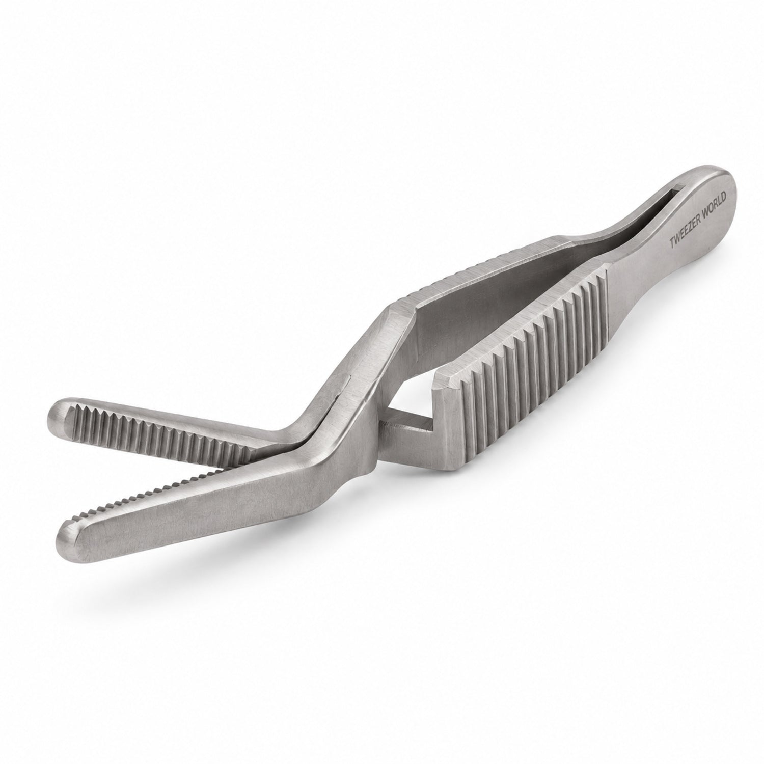 Diethrich Micro Bulldog Clamp – Angled, 20 mm Jaw — front perspective catalogue illustration