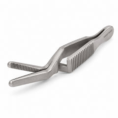 Diethrich Micro Bulldog Clamp – Angled, 20 mm Jaw — front perspective catalogue illustration