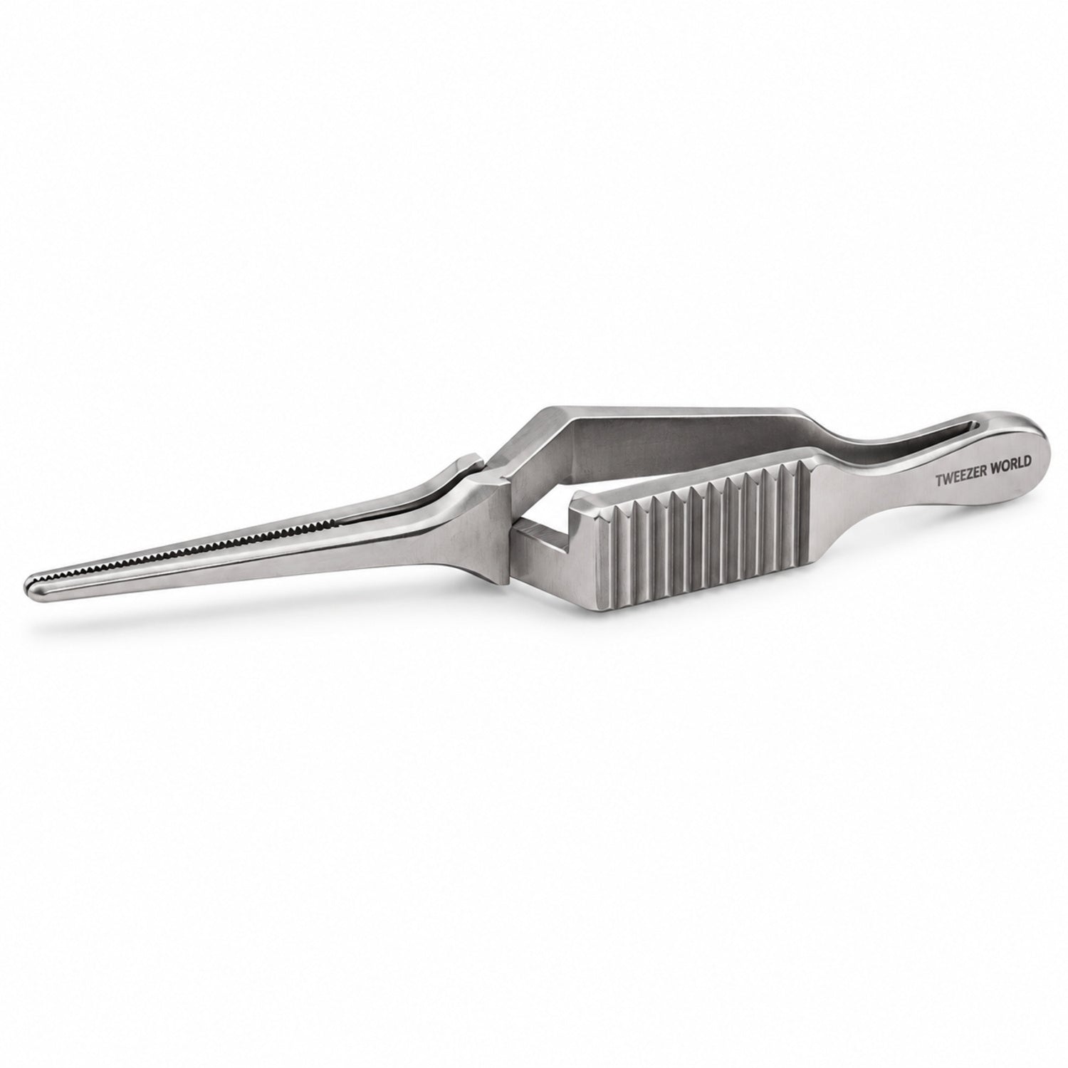 Diethrich Micro Bulldog Clamp – Straight, 20 mm Jaw — side profile catalogue illustration