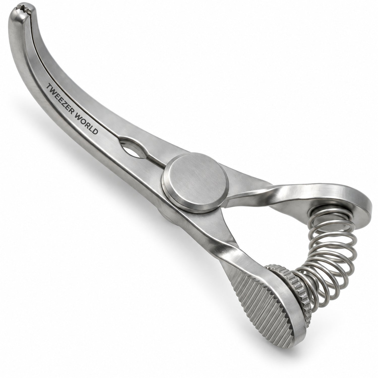 Glover Bulldog Clamp – Curved, 18 mm Jaw — jaw detail catalogue illustration