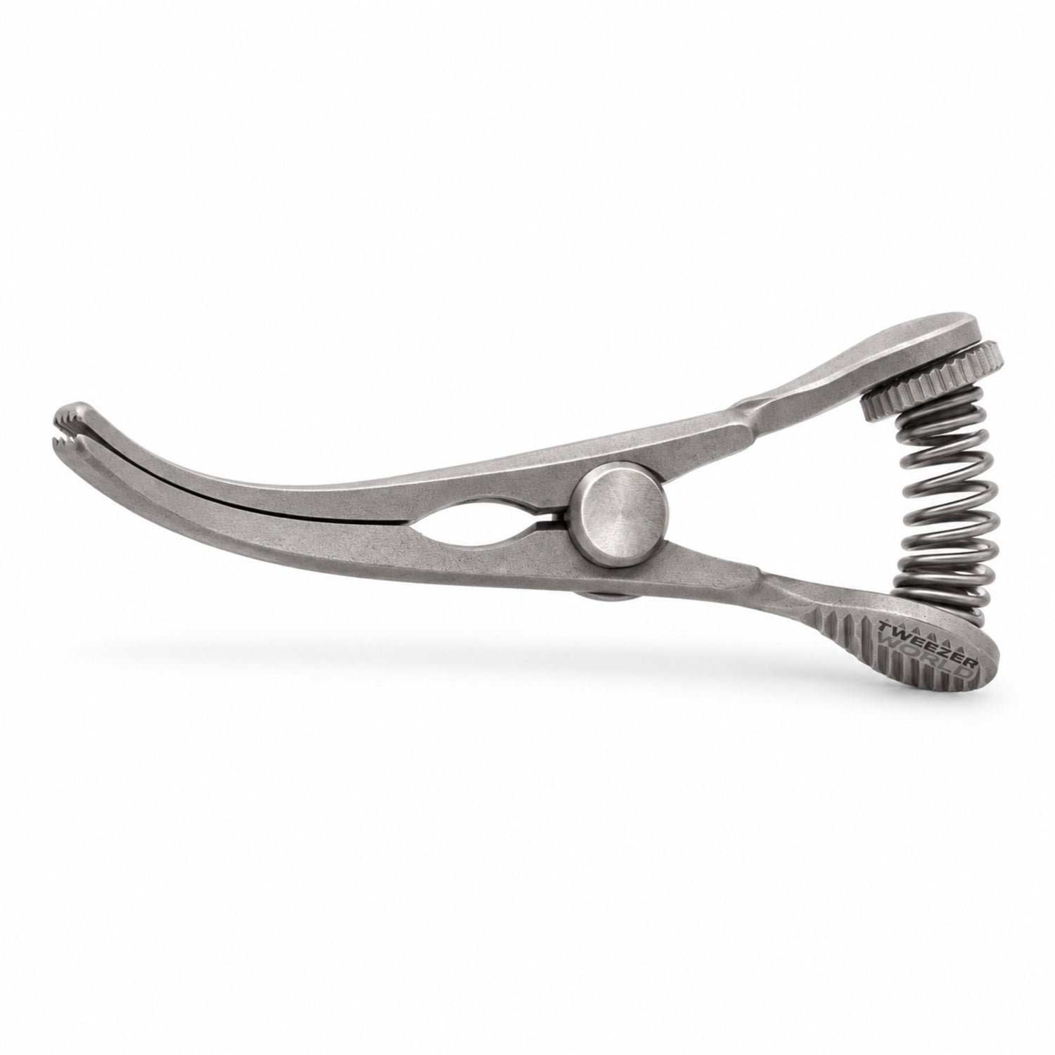 Jacobson Bulldog Clamp – Curved, 21 mm Jaw — side profile catalogue illustration