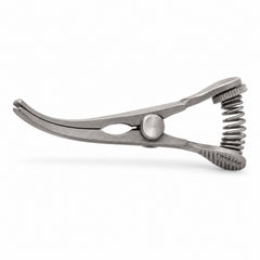 Jacobson Bulldog Clamp – Curved, 21 mm Jaw — side profile catalogue illustration