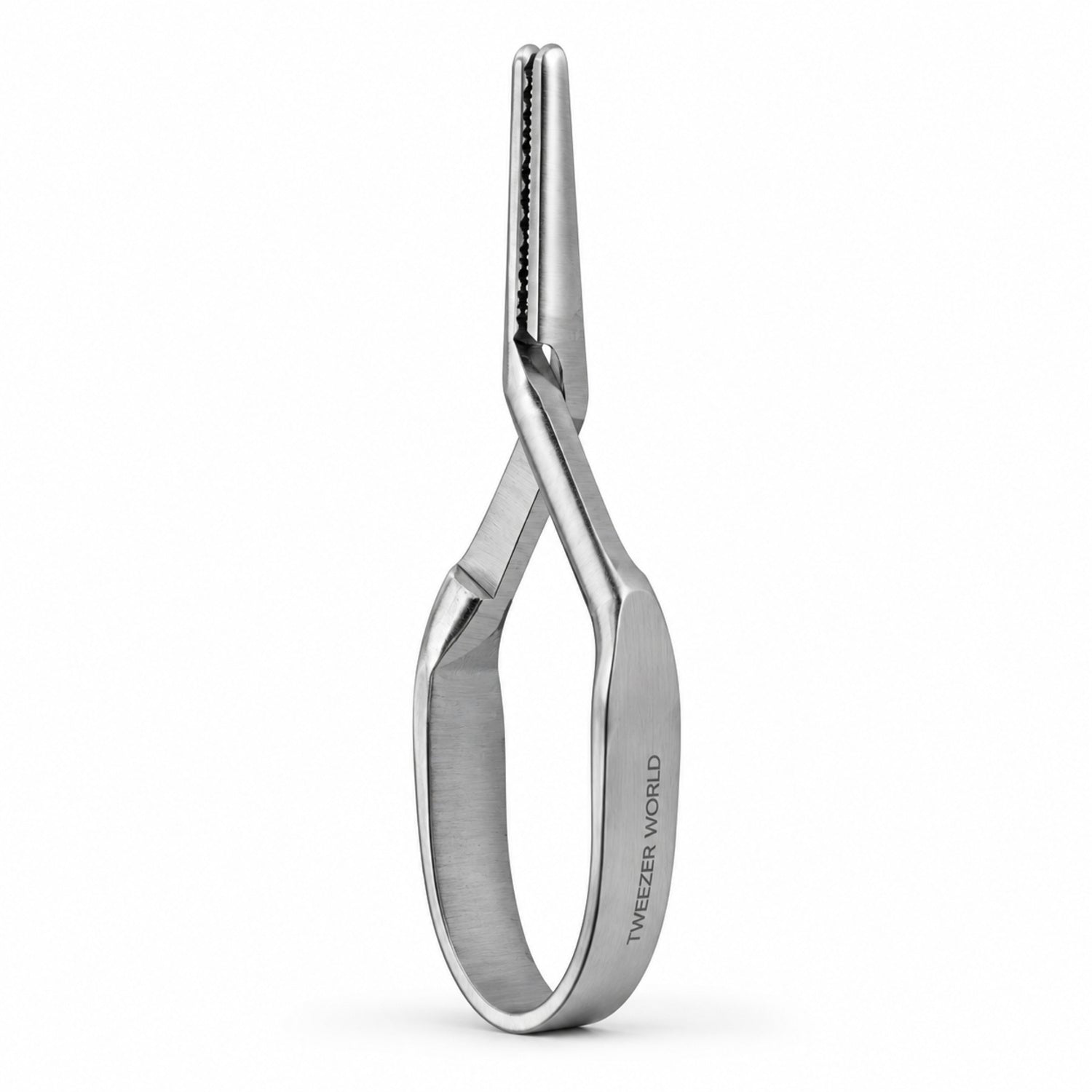 Micro Serrefine Bulldog Clip – Straight, 4 mm Jaw — side profile catalogue illustration