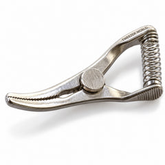Mini Glover Bulldog Clamp Titanium Option – Slightly Curved, 11 mm Jaw — jaw detail catalogue illustration