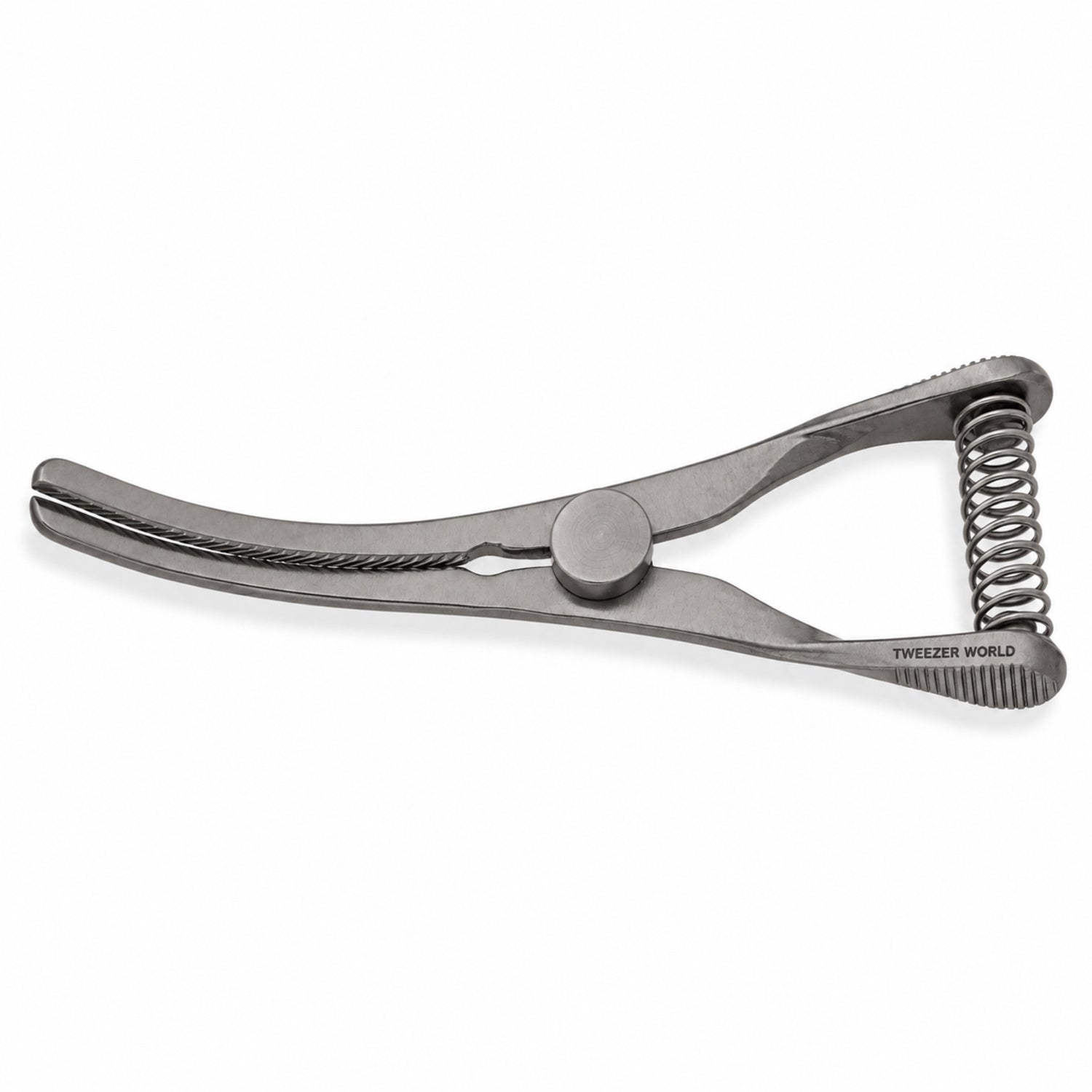 Mini Glover Bulldog Clamp Titanium Option – Slightly Curved, 24 mm Jaw — hero catalogue illustration