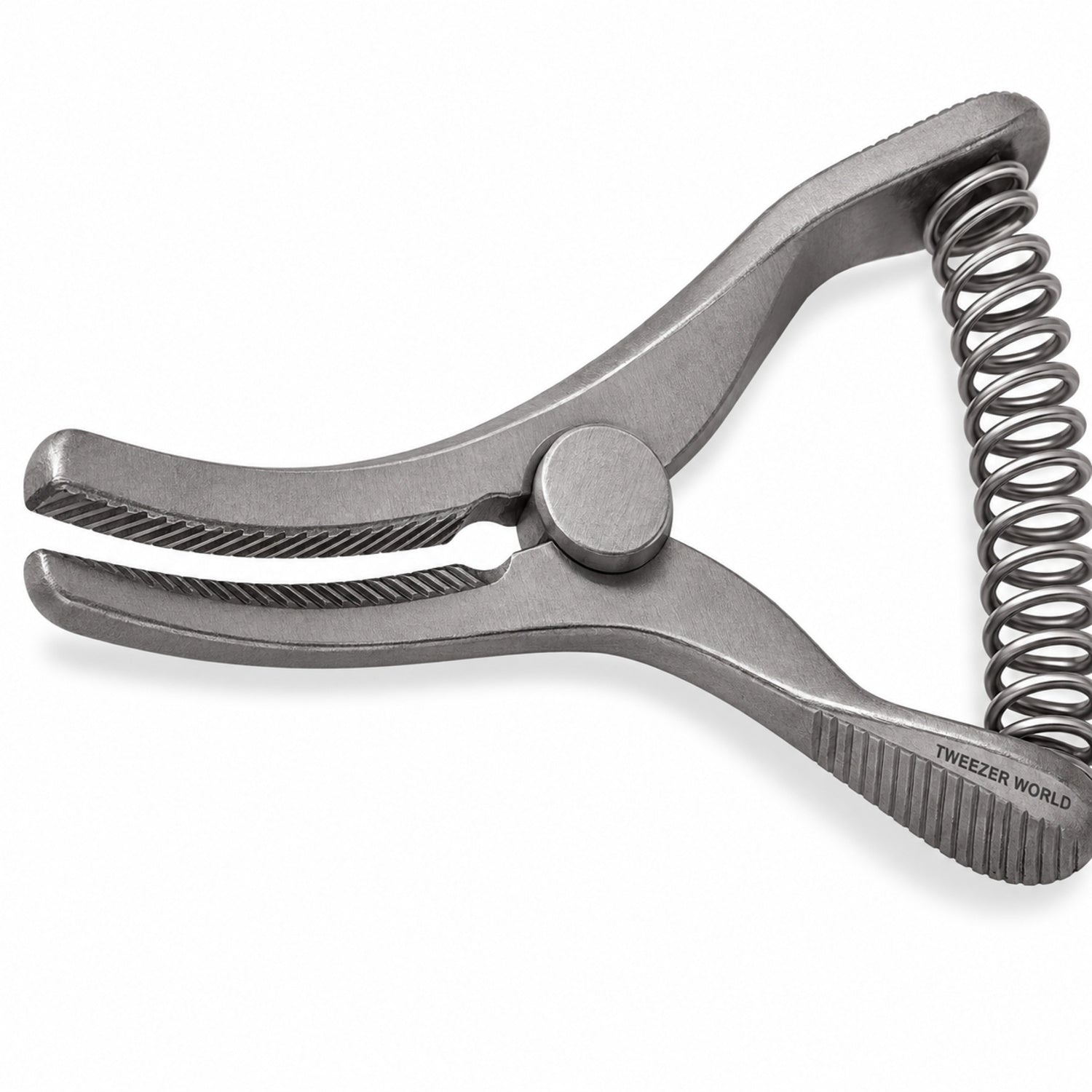 Mini Glover Bulldog Clamp Titanium Option – Slightly Curved, 24 mm Jaw — jaw detail catalogue illustration