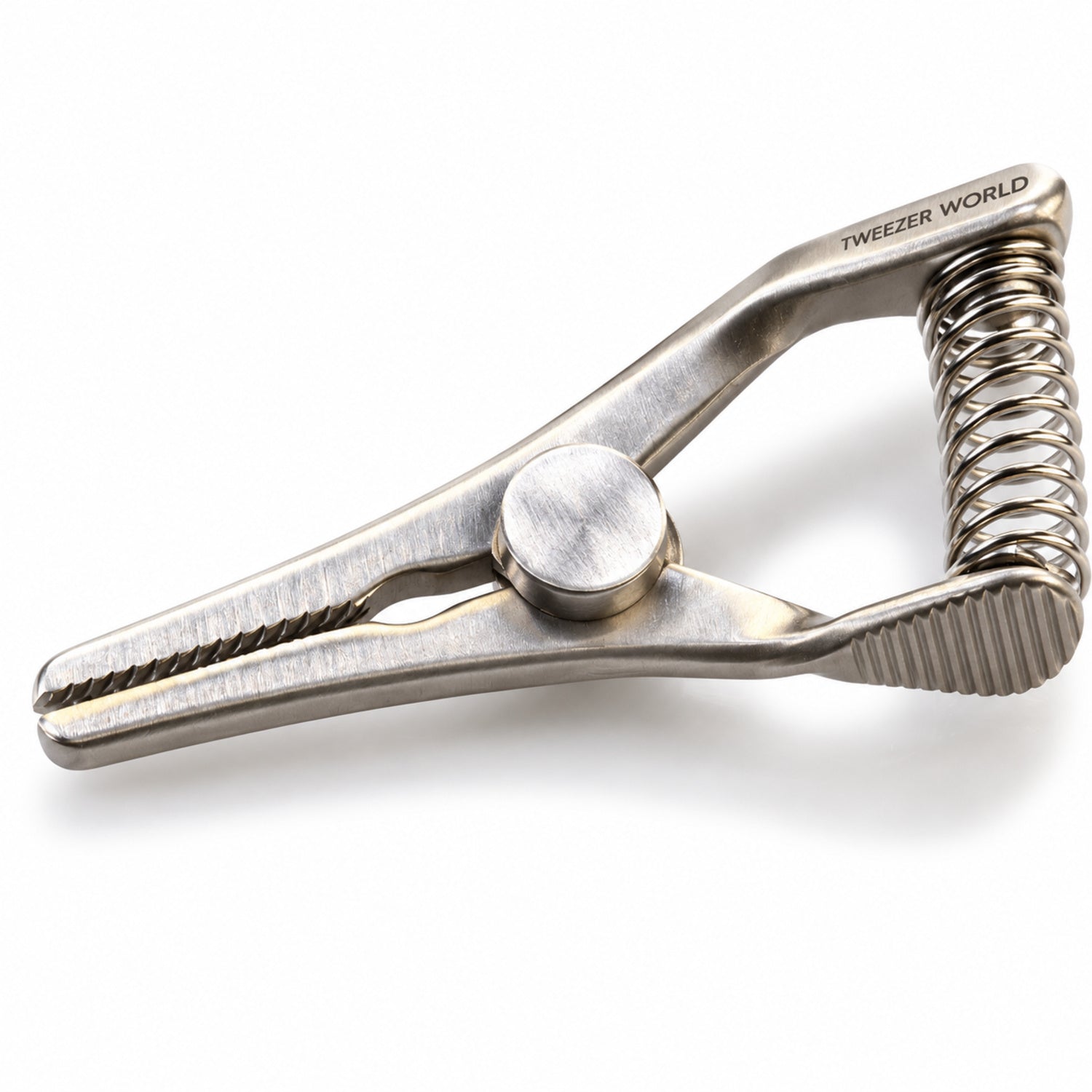 Mini Glover Bulldog Clamp Titanium Option – Straight, 11 mm Jaw — jaw detail catalogue illustration