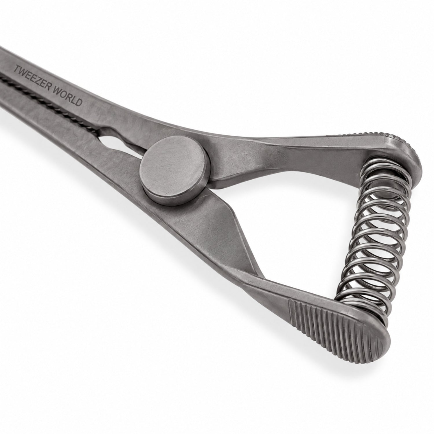Mini Glover Bulldog Clamp Titanium Option – Straight, 24 mm Jaw — jaw detail catalogue illustration