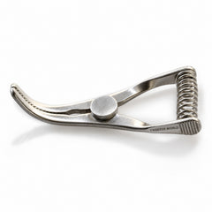 Mini Glover Bulldog Clamp Titanium Option – Strongly Curved, 11 mm Jaw — hero catalogue illustration