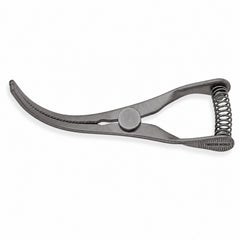 Mini Glover Bulldog Clamp Titanium Option – Strongly Curved, 24 mm Jaw — hero catalogue illustration