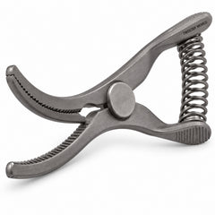 Mini Glover Bulldog Clamp Titanium Option – Strongly Curved, 24 mm Jaw — jaw detail catalogue illustration