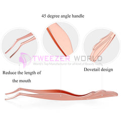 New Arrival Rose Gold False Volume Eyelash Applicator