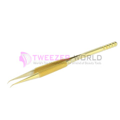 Amazon Hot Seller Gold Plated Titanium Steel Multi-Functional Tweezers