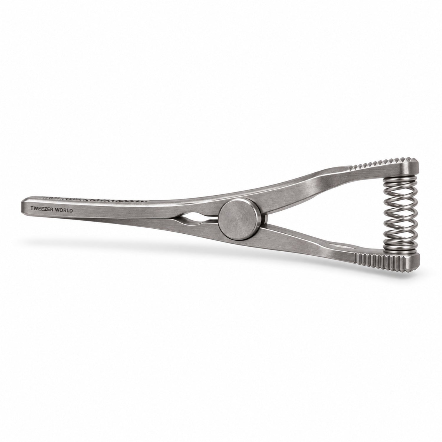 Weldon Mini Glover Bulldog Clamp – Straight, 14 mm Jaw — side profile catalogue illustration