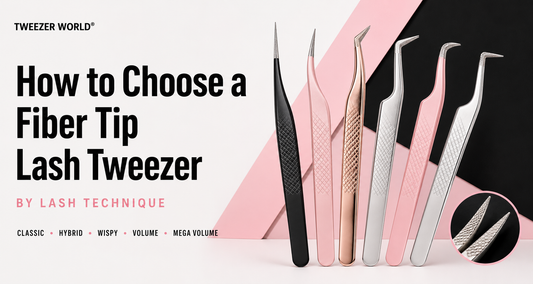 4-Piece Lash Tweezer Set Manufacturer | OEM & Wholesale