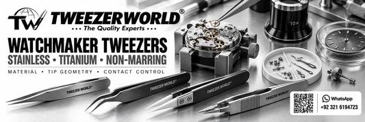Watchmaker Tweezers: Stainless vs Titanium vs Non-Marring