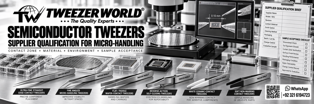 Semiconductor Tweezers for Research and Micro-Handling: Prepare a Supplier Qualification Brief