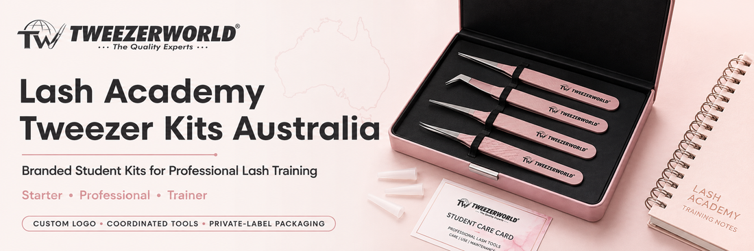 Lash Academy Tweezer Kits Australia | Private Label Guide
