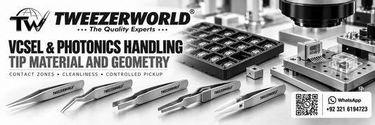 VCSEL and Photonics Component Handling: Tip Material and Geometry