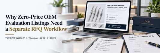 Why Zero-Price OEM Evaluation Listings Need a Separate RFQ Workflow