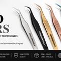 Curved Lash Tweezers