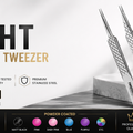 Straight Fiber Tip Isolation Tweezer