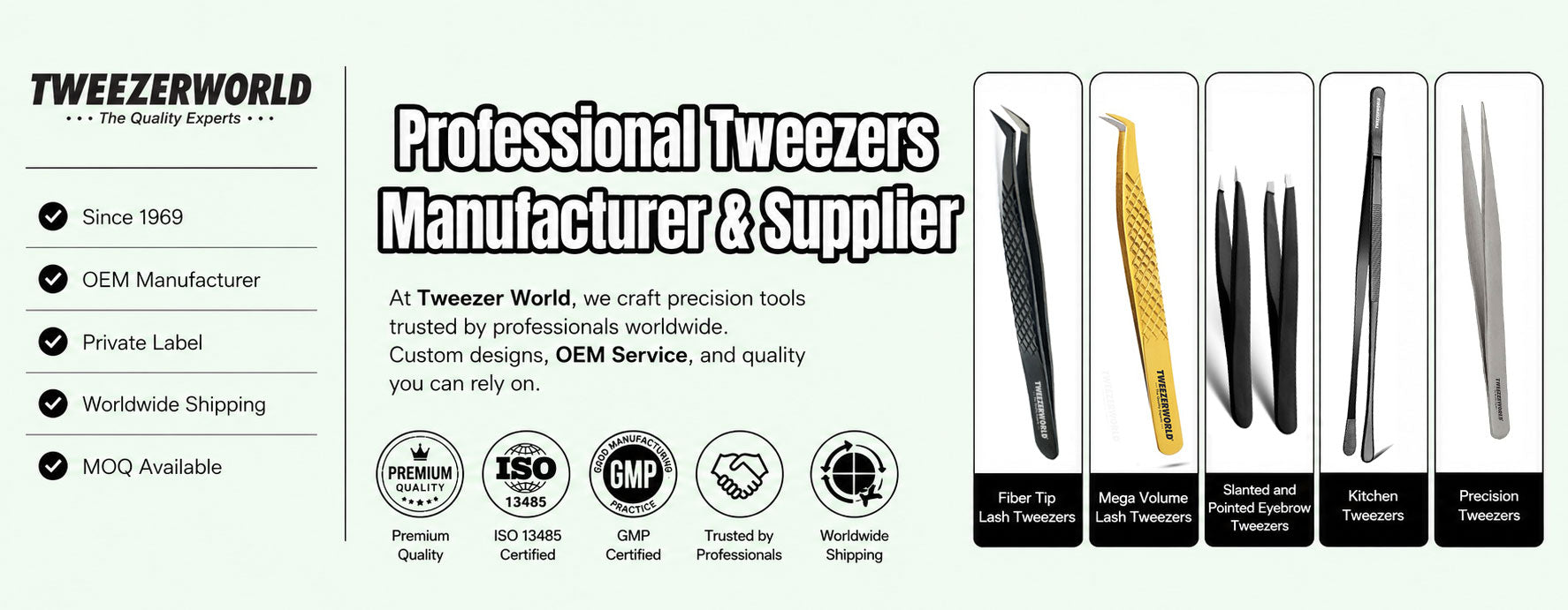 Tweezers | Professional Lash, Beauty & Precision Tweezers