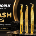 Gold Lash Tweezers