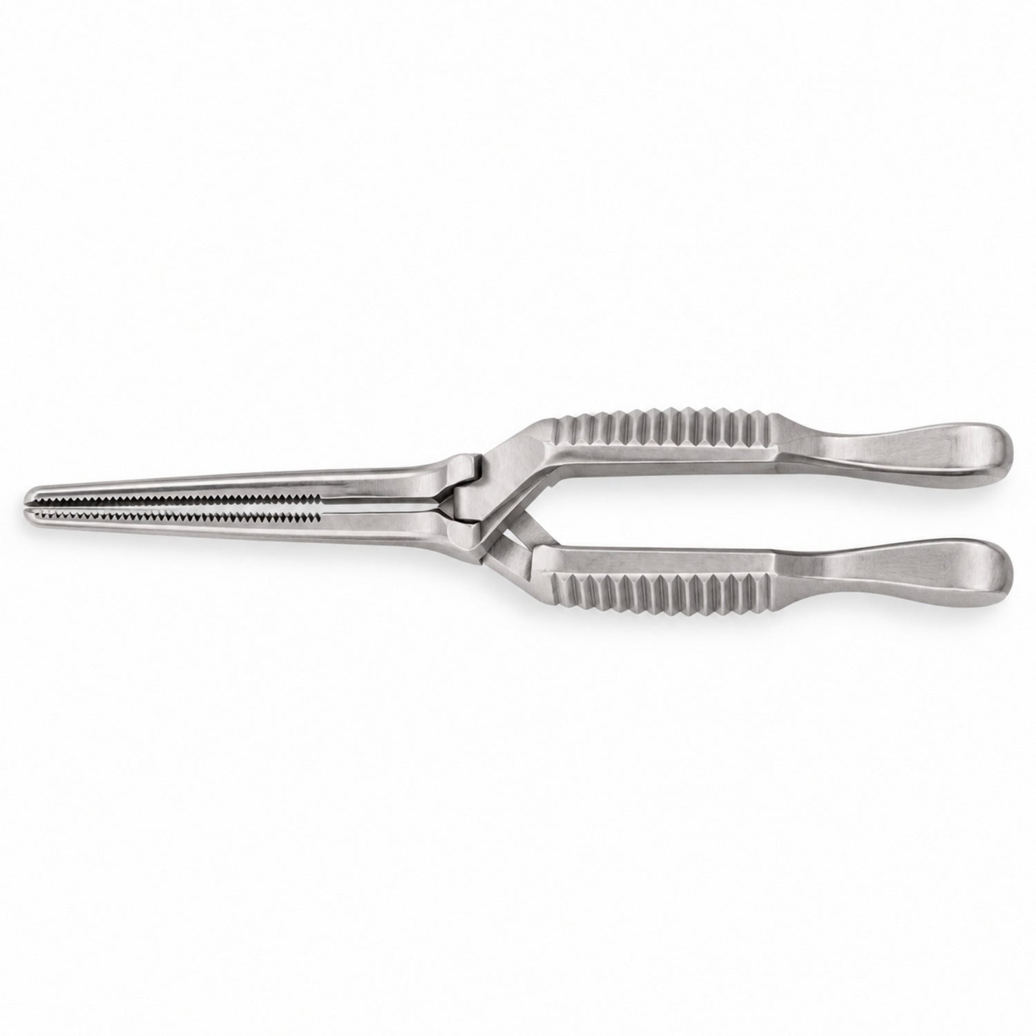 Diethrich Bulldog Clamp – Straight, 20 mm Tip — top view, catalogue illustration on white background