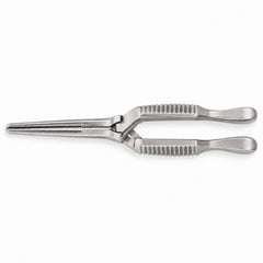 Diethrich Bulldog Clamp – Straight, 20 mm Tip — top view, catalogue illustration on white background