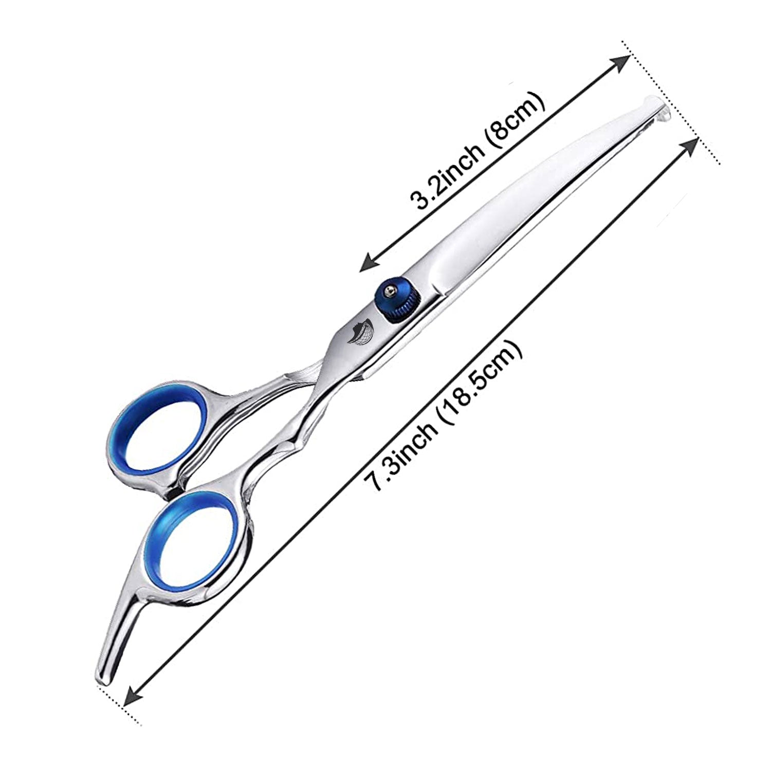 Pet Grooming Scissors for Dogs with Safety Round Tips Shears 4 in 1 Set