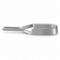 Schwartz Micro Bulldog Clamp – Straight — side profile, catalogue illustration on white background