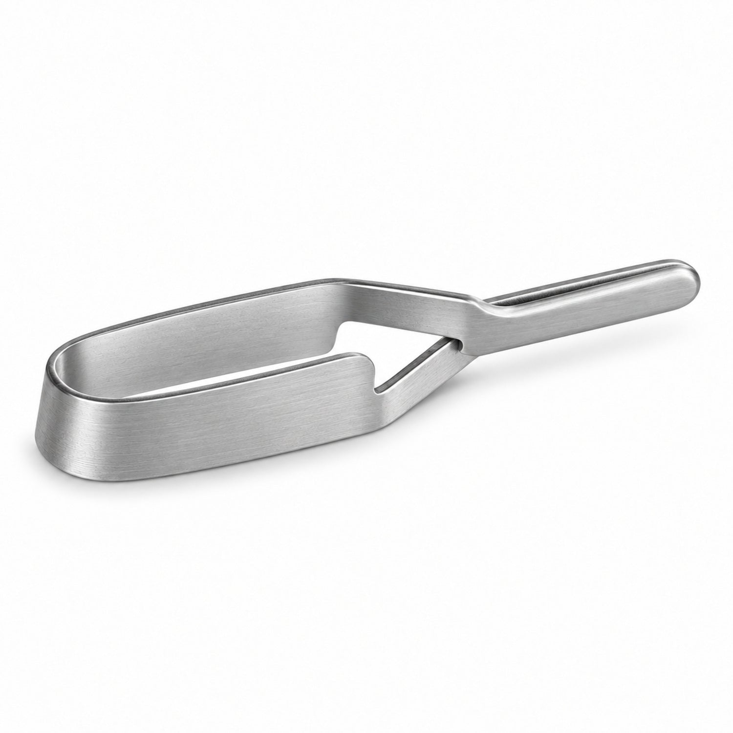 Schwartz Micro Bulldog Clamp – Straight — reverse three-quarter view, catalogue illustration on white background