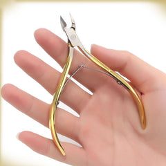 Best Selling Professional Nail Clippers Stainless Steel Gold Nail Nipper