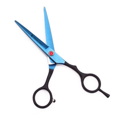 New Style Blue And Black Scissors professional barber hair cutting Scissor