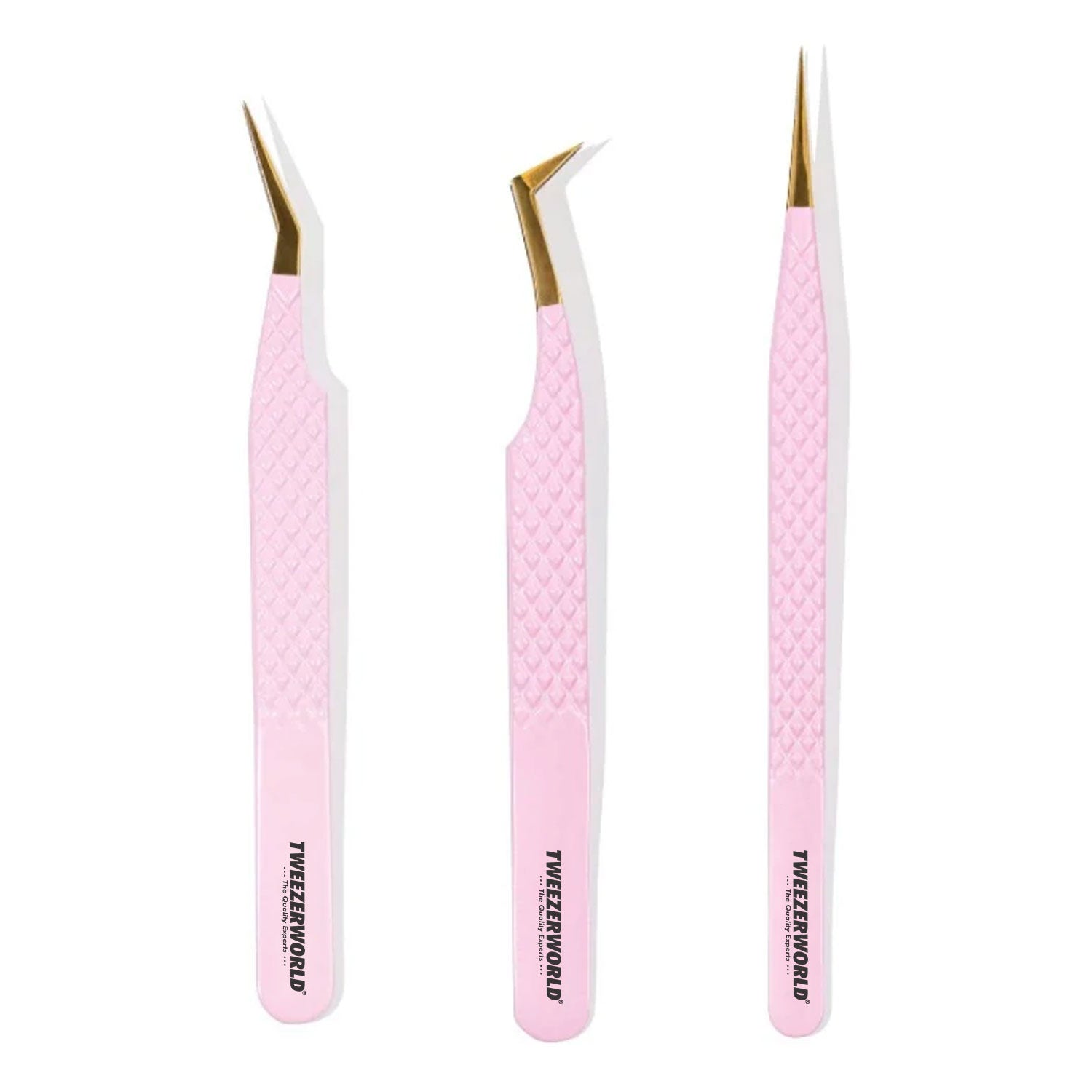 3-Piece Tweezers Private-Label Lash Brand Kit