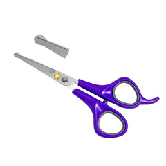 2 pcs Set With Safety Tip Hair Trimming Shears for Body Fur Trimming