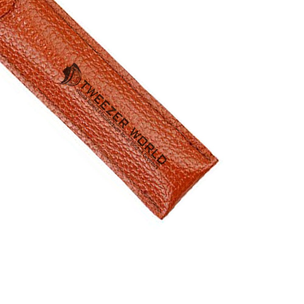 Single Leather Pouch Case Tweezer Packing For Eyelash Extension Tweeze