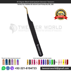 Lash Extension Tweezers Professional Fiber Tip Lash Tweezers Set