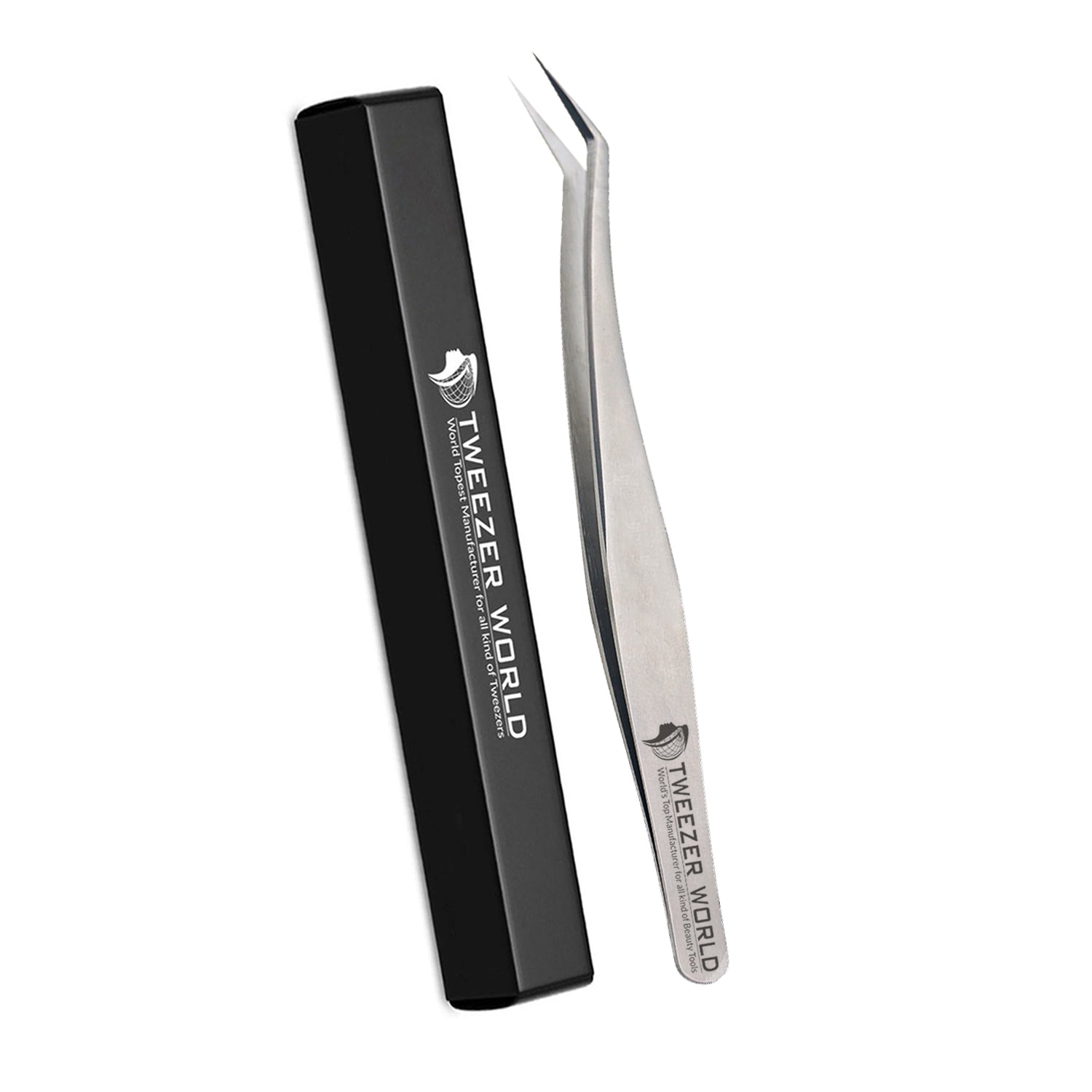 2pcs Pro lash extensions tweezers Set - TWEEZER WORLD