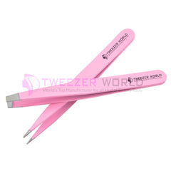 Wholesale Stainless Steel 4pcs Light Pink Set Best Eyebrow Tweezers For Men