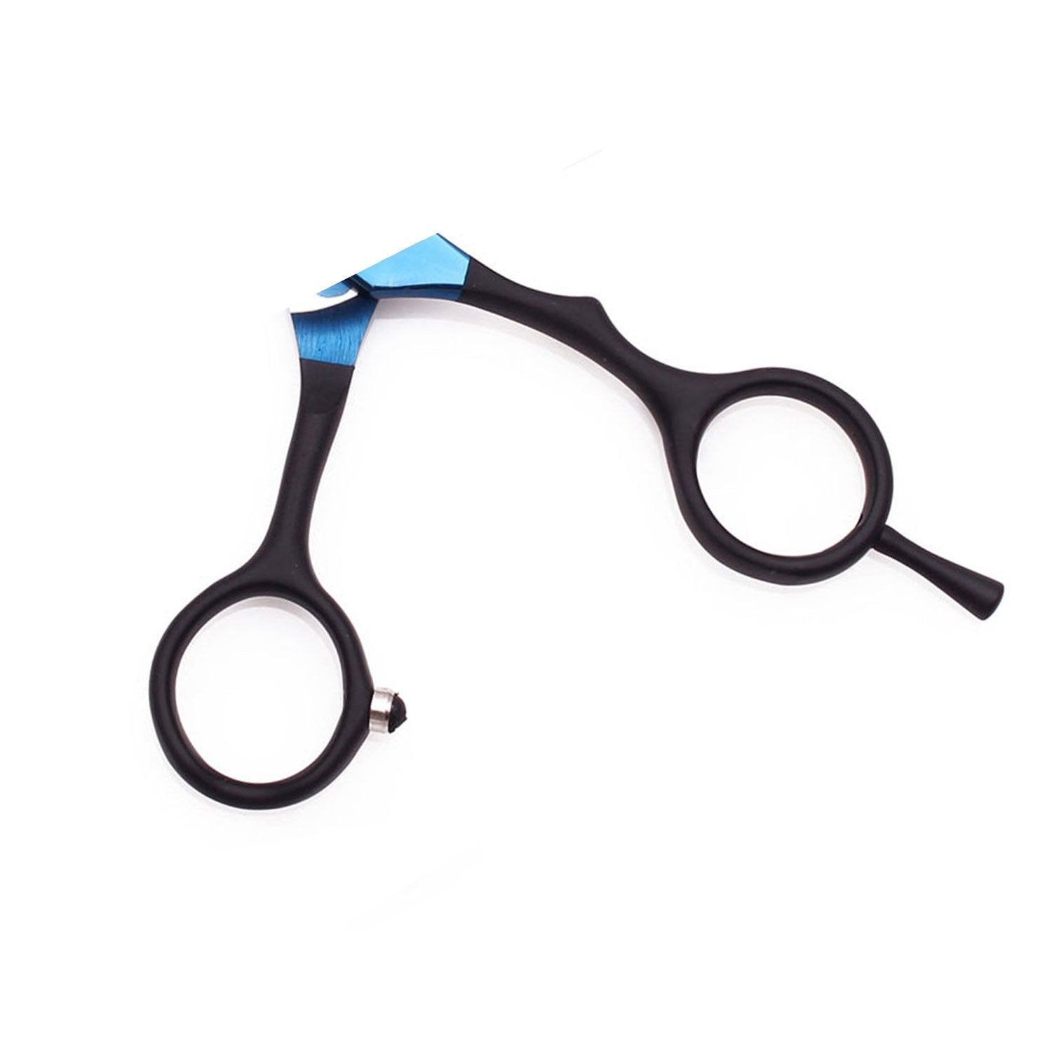 New Style Blue And Black Scissors professional barber hair cutting Scissor