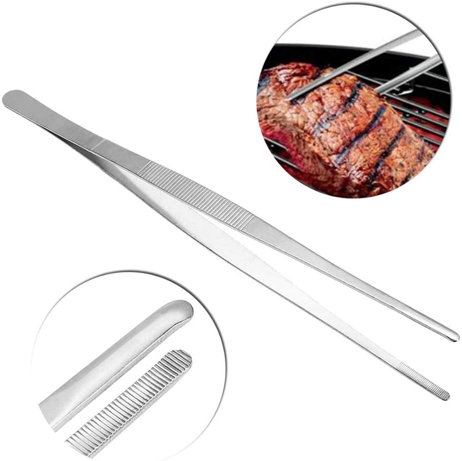 Top High-Quality Precision Kitchen, Food Tweezers for Plating Chef Tongs