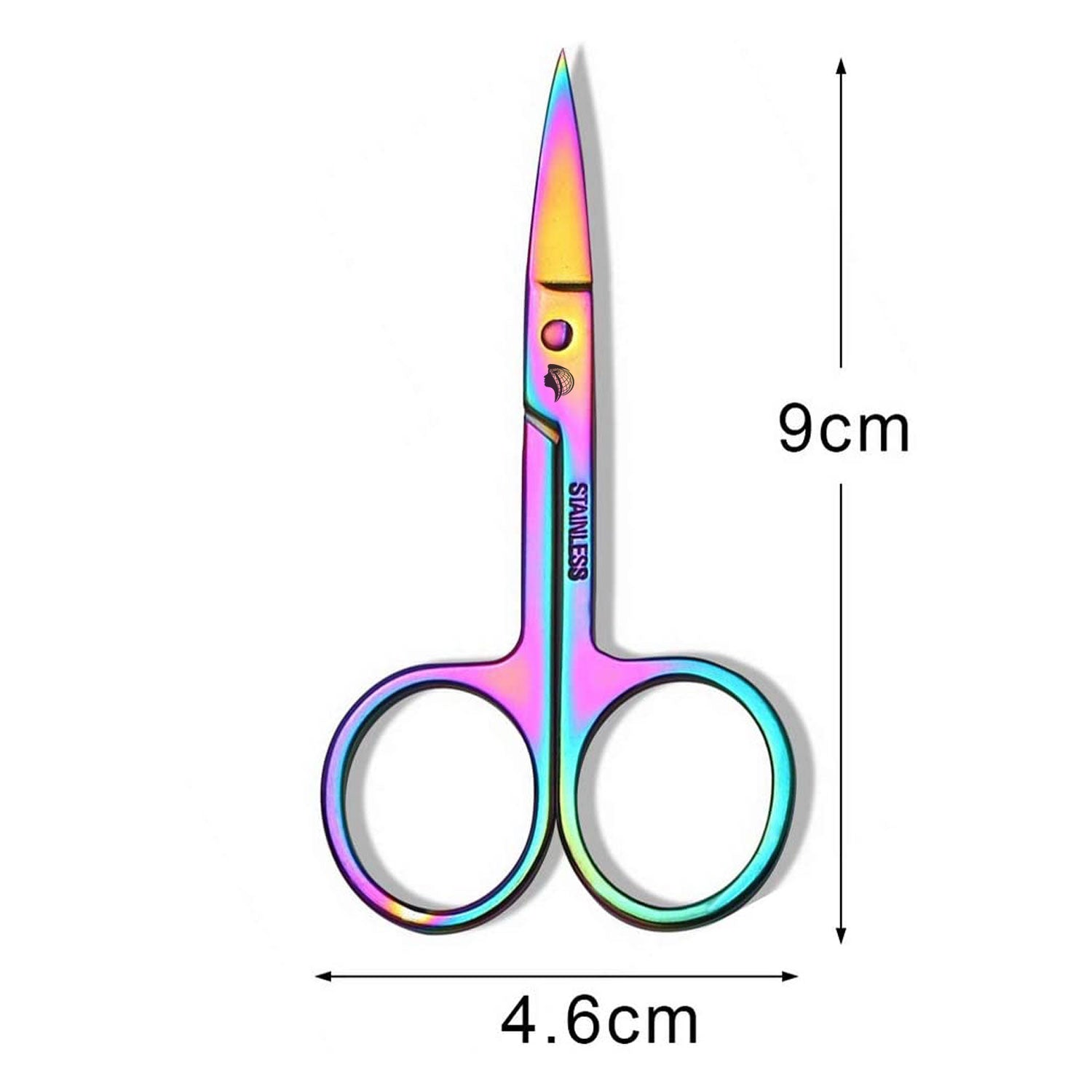 Professional Rainbow Toenail Scissors Cuticle Scissors Best Nail Scissors