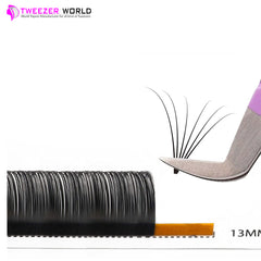 Powder Coated Nude Color With Stainless Steel Fiber Tip Eyelash Extension Tweezer