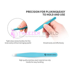 5Pcs Colorful Eyebrow Tweezers Set Professional Scissor Eyebrow Tweezers