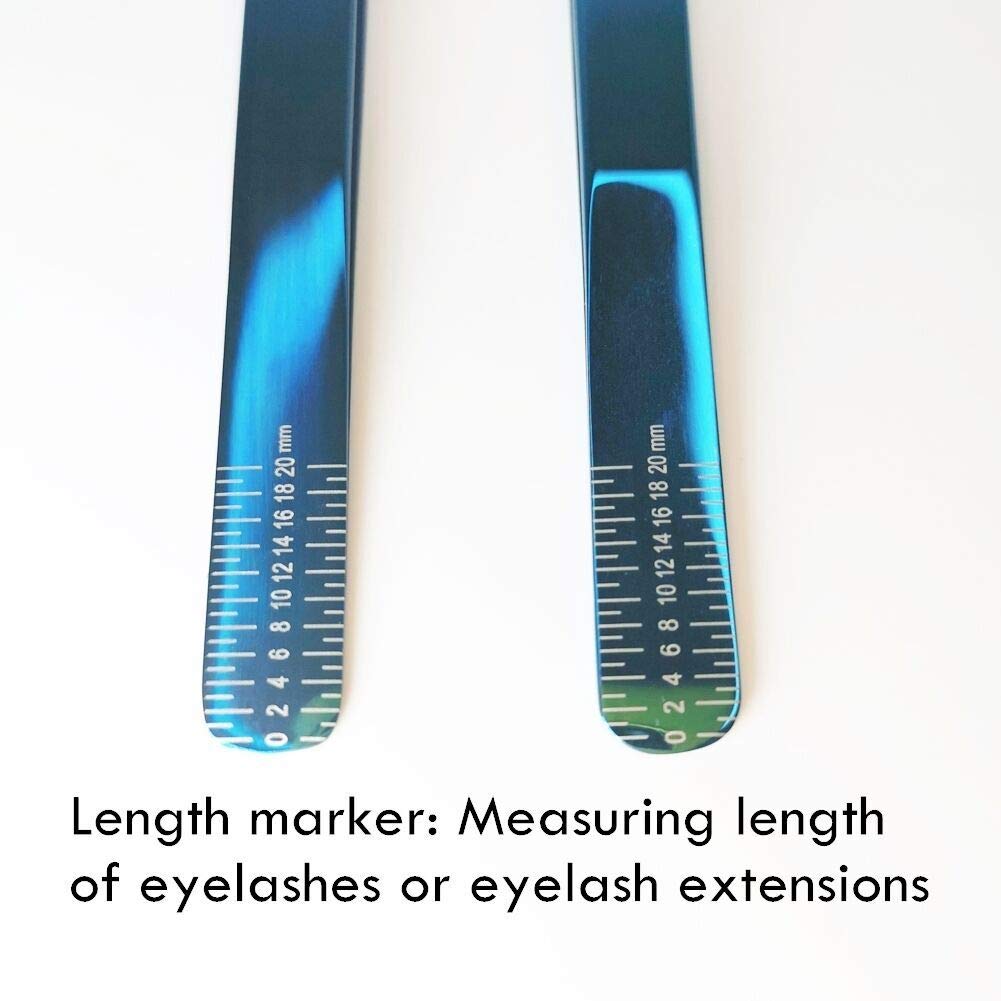 2pcs Volume Tweezers Eyelash Extensions Neat Volume Lash Tweezers