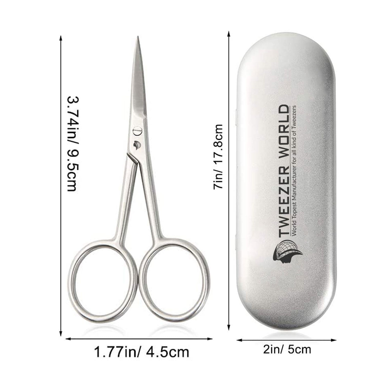 Finger Nail Best Scissors Manicure Scissors Straight Blade Cuticle Scissors